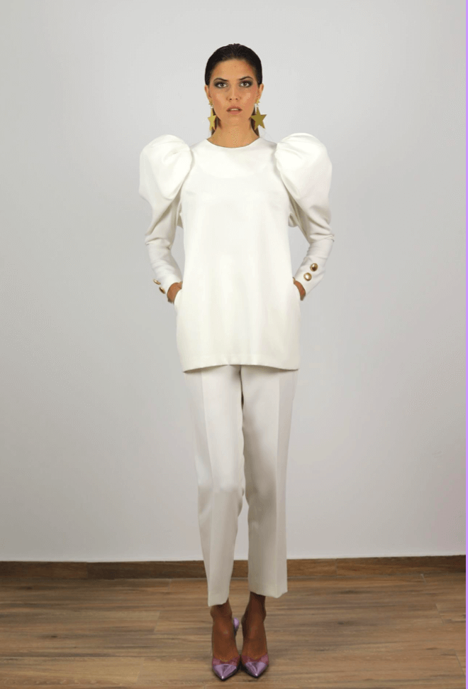 Conjunto Caterina blanco de Cayetana by Condes