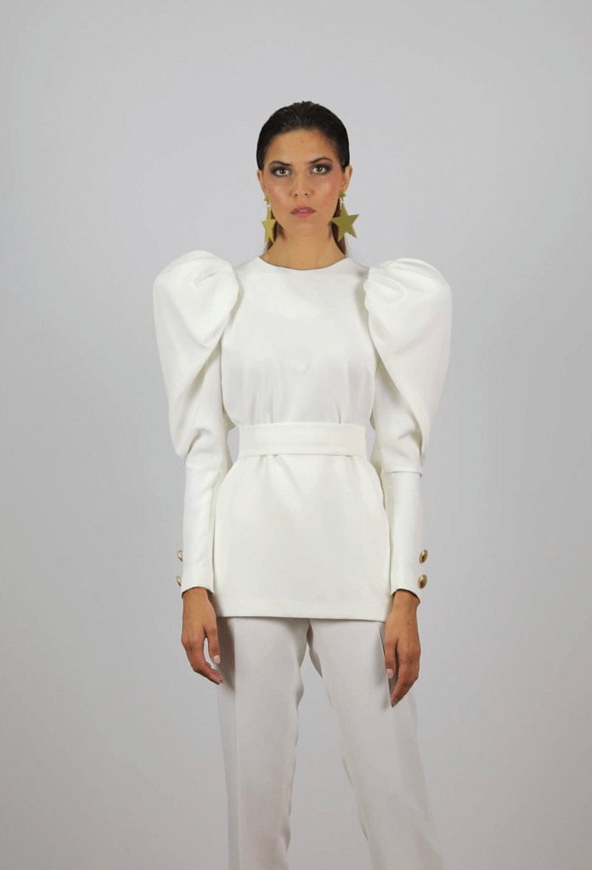 Conjunto Caterina blanco de Cayetana by Condes