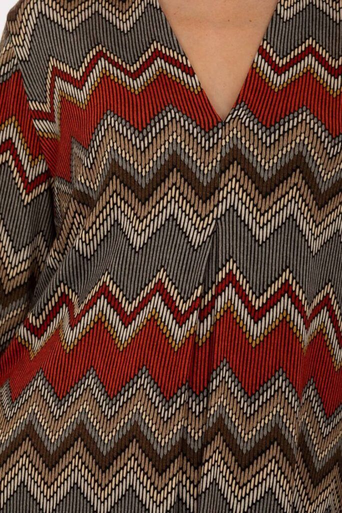 Camiseta Punto Zig-zag Anna Mora
