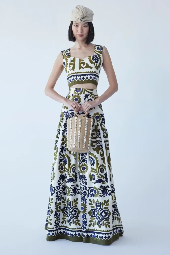 Conjunto Azzurra caqui
