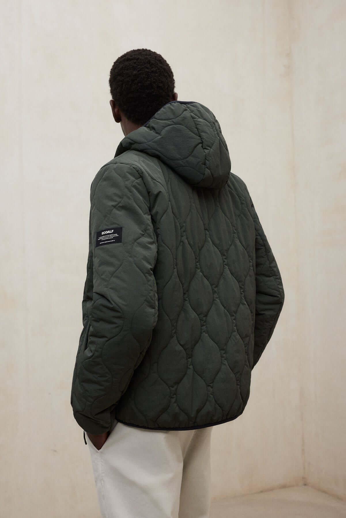 Chaqueta Aspo verde oscura Ecoalf