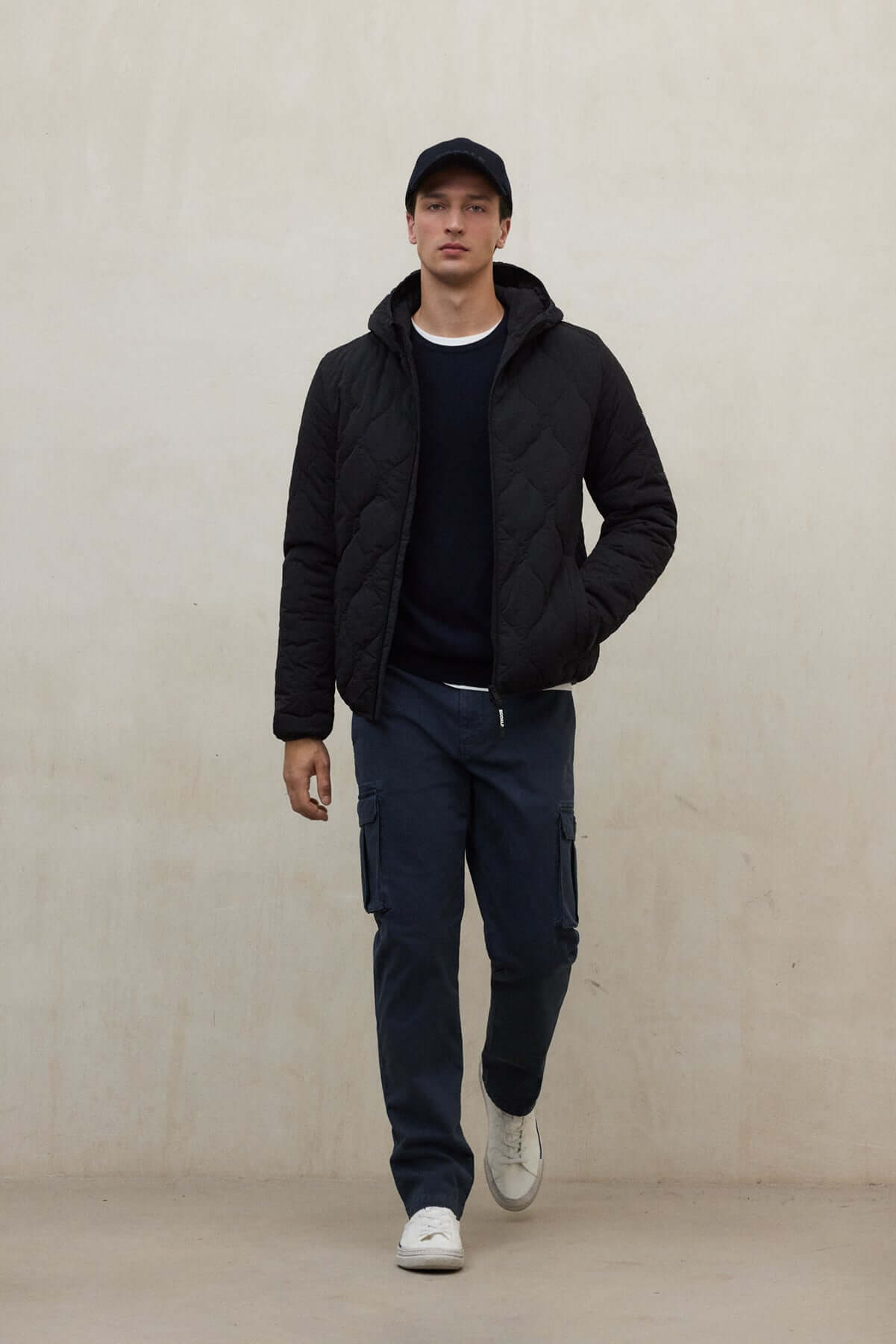 Chaqueta Aspo negra Ecoalf