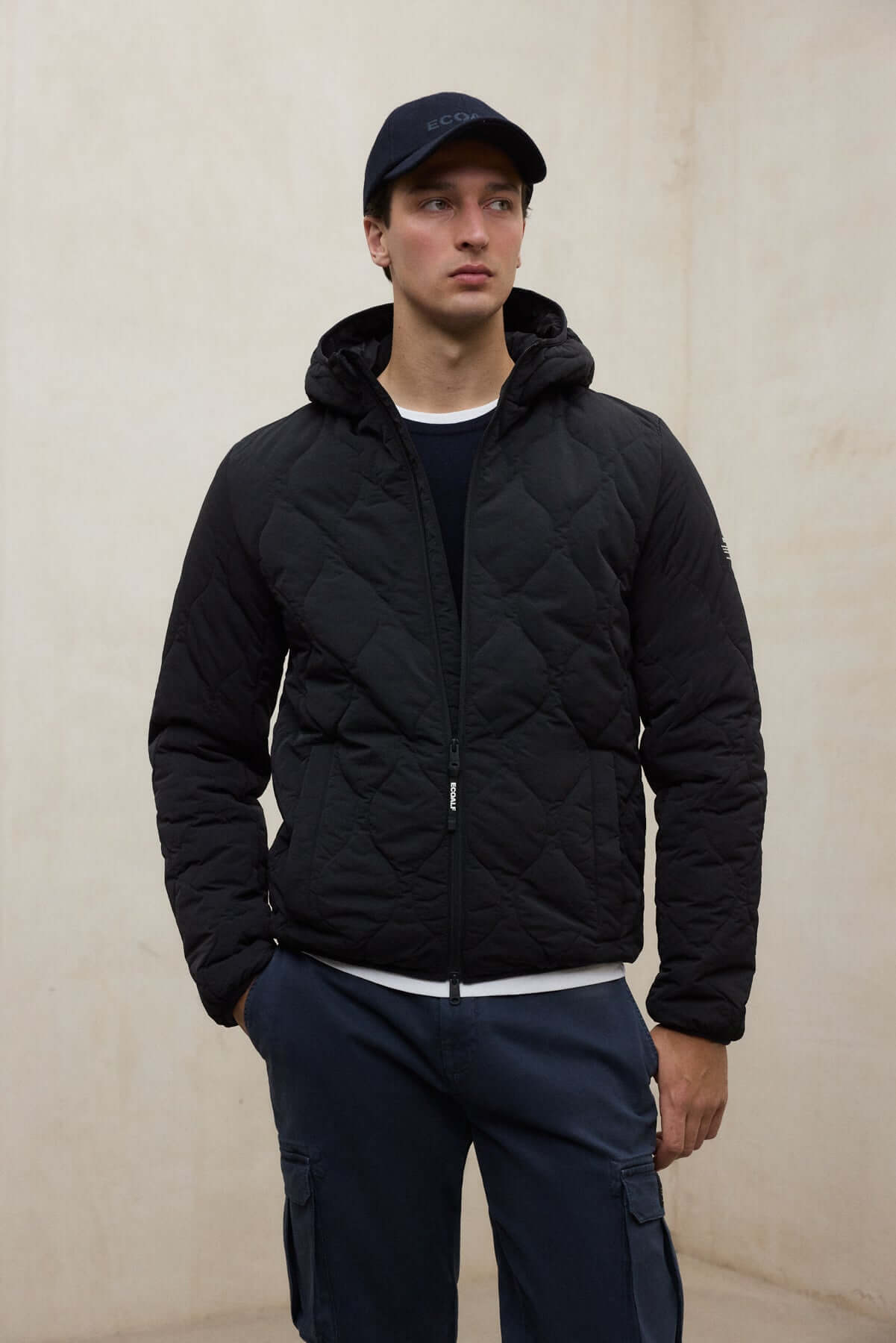 Chaqueta Aspo negra Ecoalf