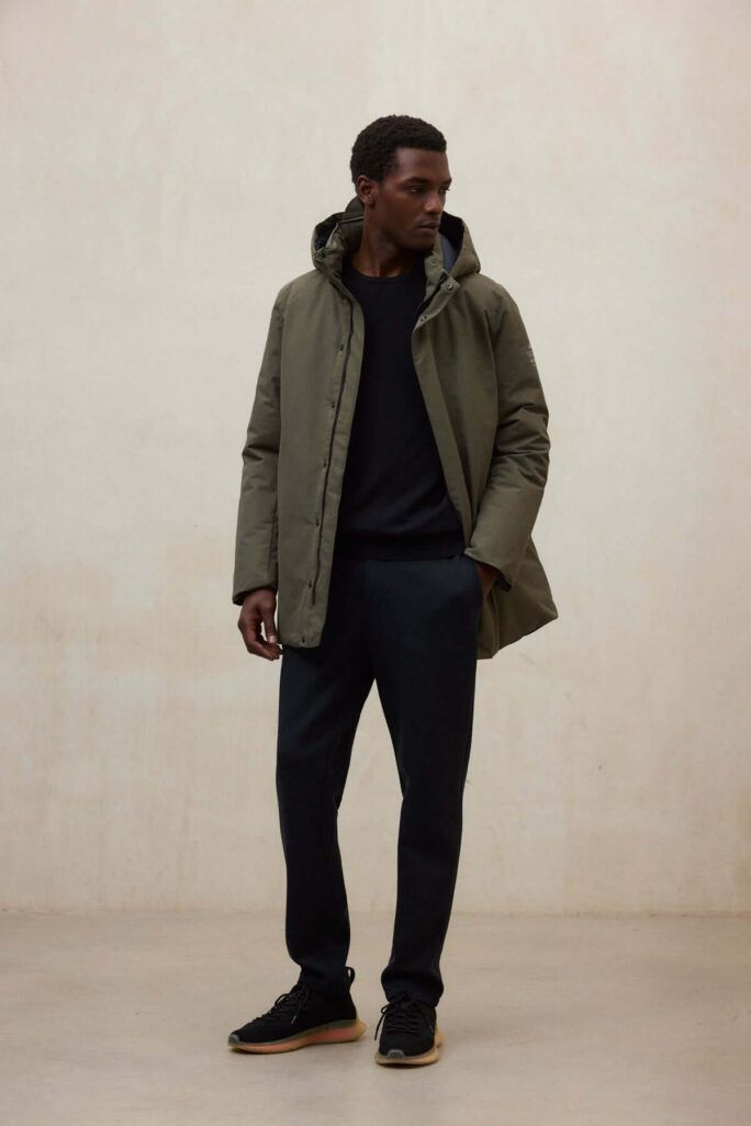 Abrigo Parko khaki Ecoalf