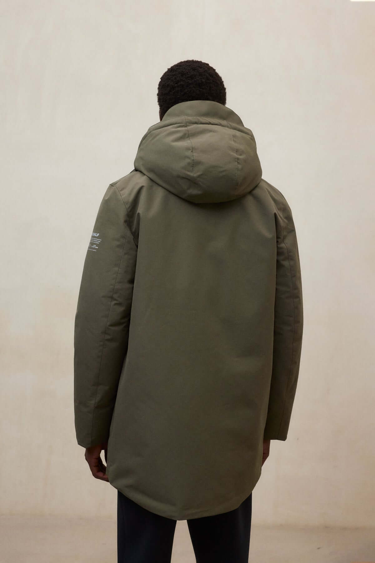 Abrigo Parko khaki Ecoalf
