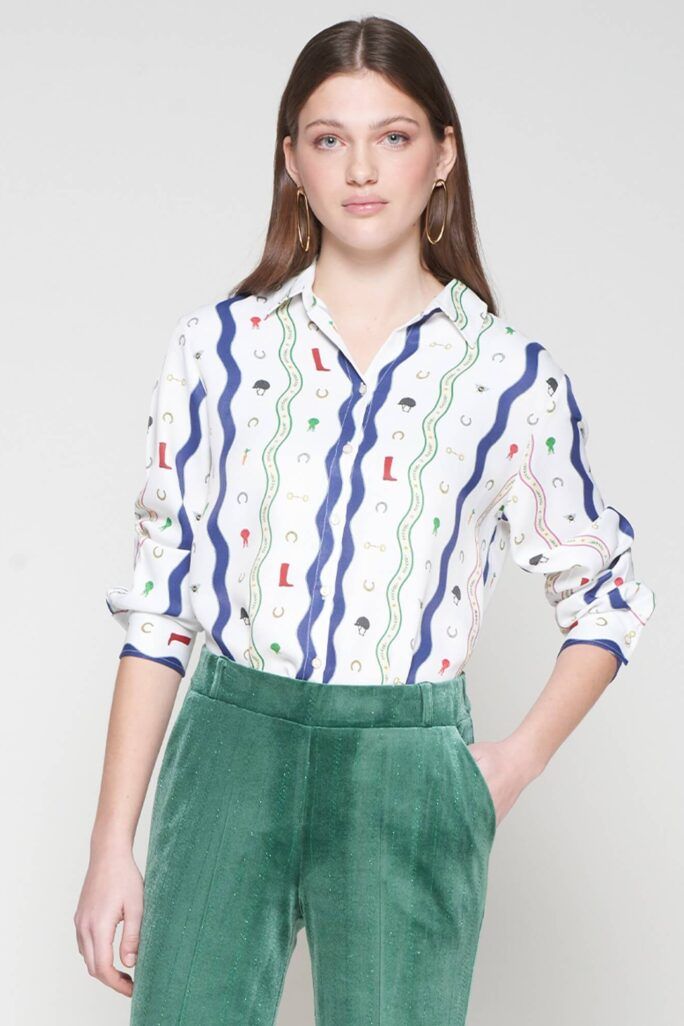 Camisa Hípica ondas Vilagallo