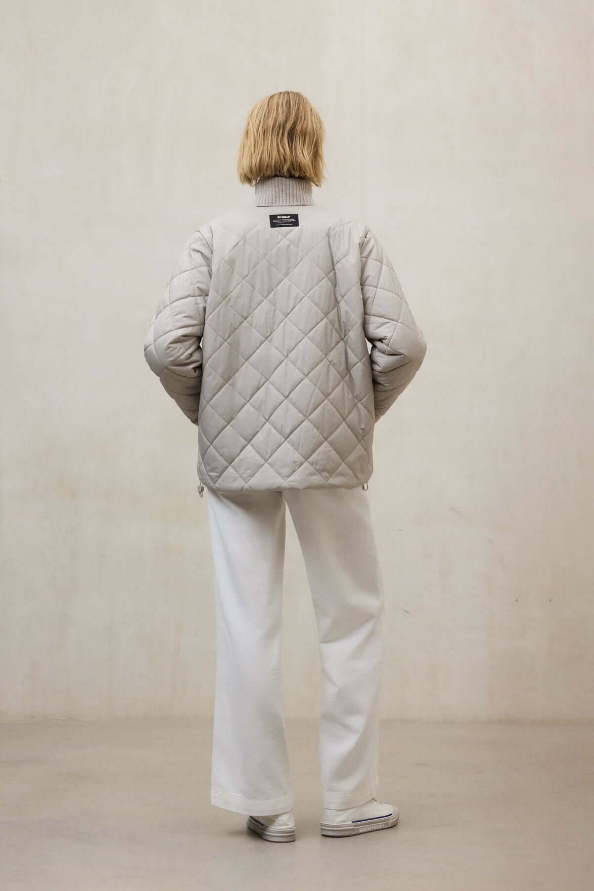 Chaqueta Geres Reversible Beige Ecoalf