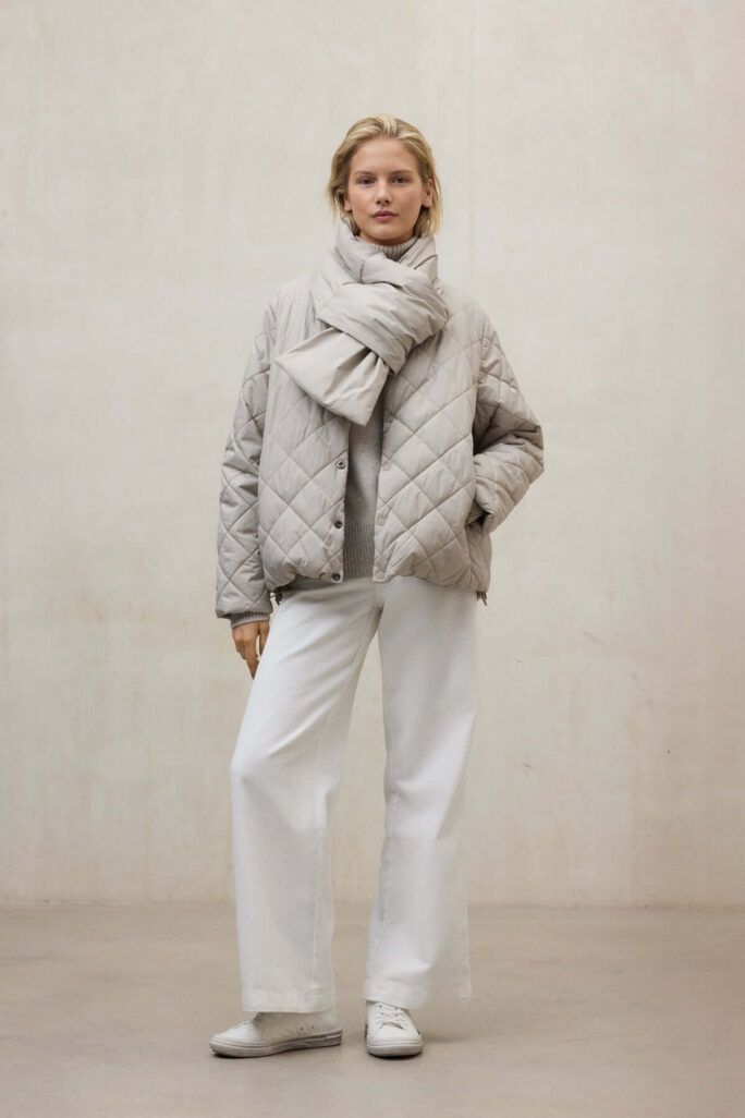 Chaqueta Geres Reversible Beige Ecoalf