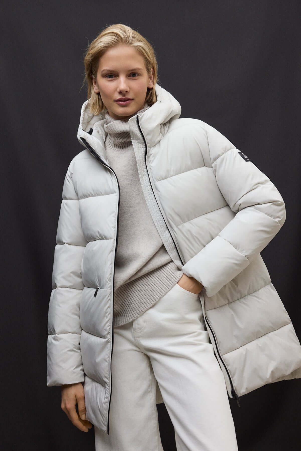 Abrigo Marangu Blanco Ecoalf