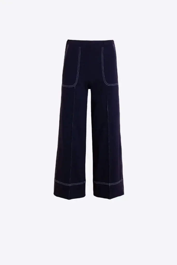 Pantalón marino ancho Vilagallo