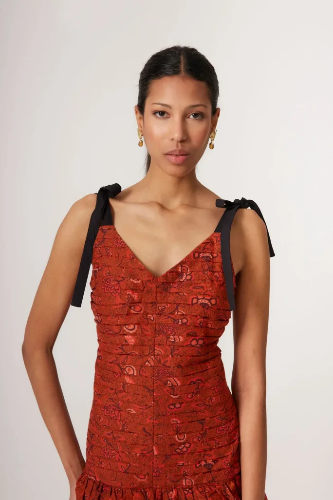 Vestido Isolde rojo Coosy