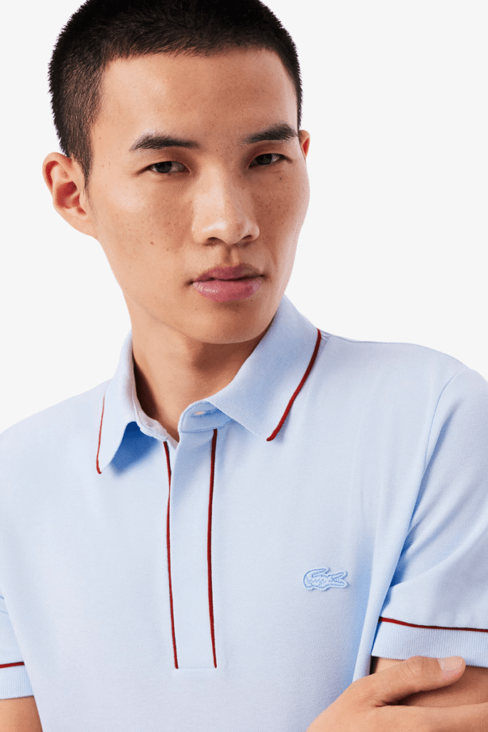 Polo de corte regular Paris de piqué elástico Lacoste