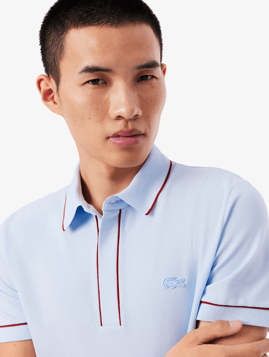 Polo de corte regular Paris de piqué elástico Lacoste