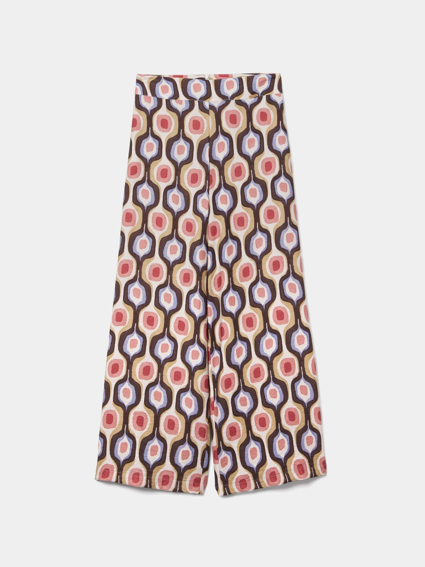 Pantalón ancho con estampado Lion of Porches