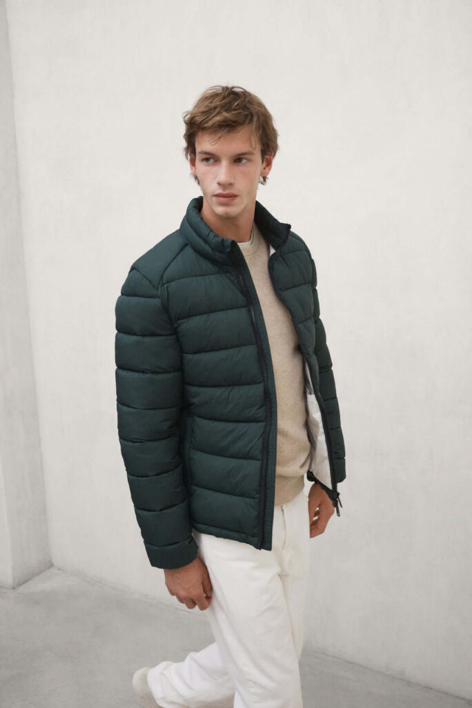 Chaqueta Beret Verde Ecoalf
