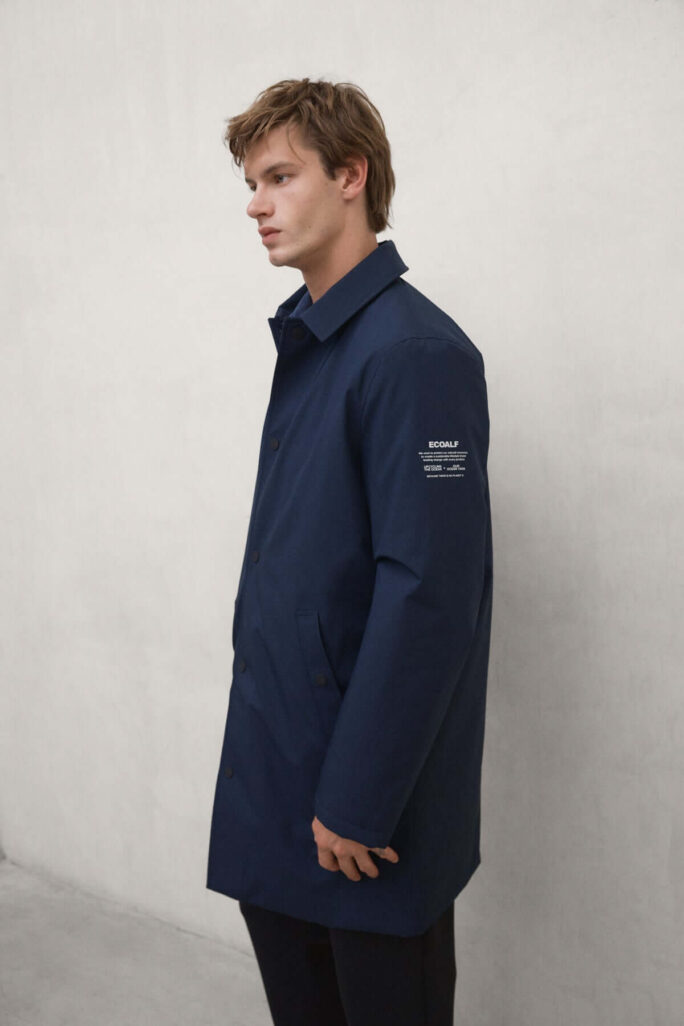 Chaqueta Garona Azul Ecoalf