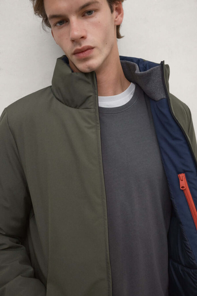 Chaqueta Larga Grays Khaki Ecoalf